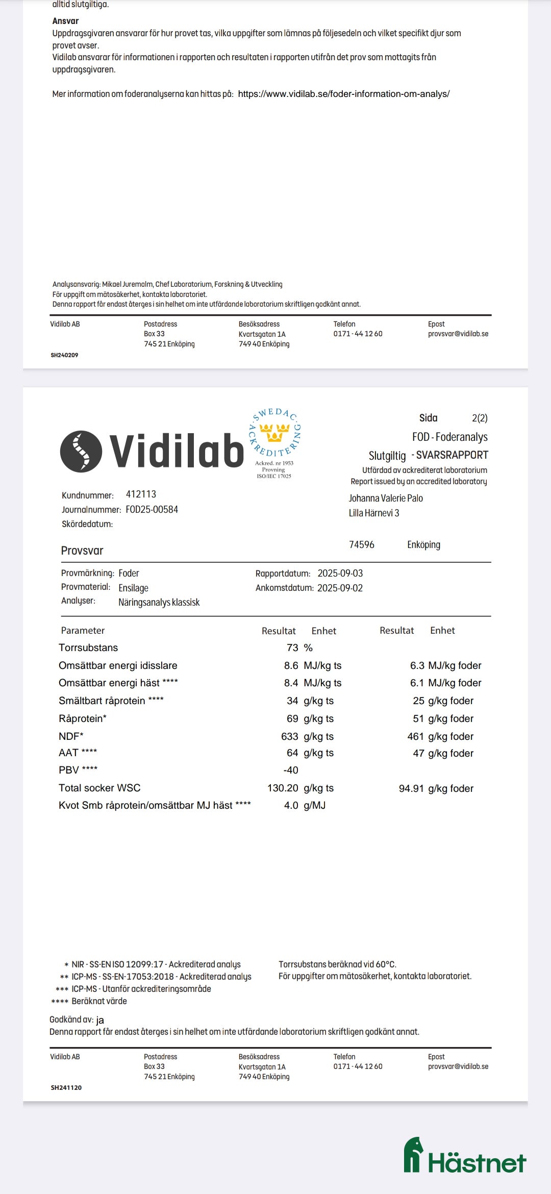 Övrig utrustning övrig utrustning till salu: Hösilage i Enköping - Annons 2