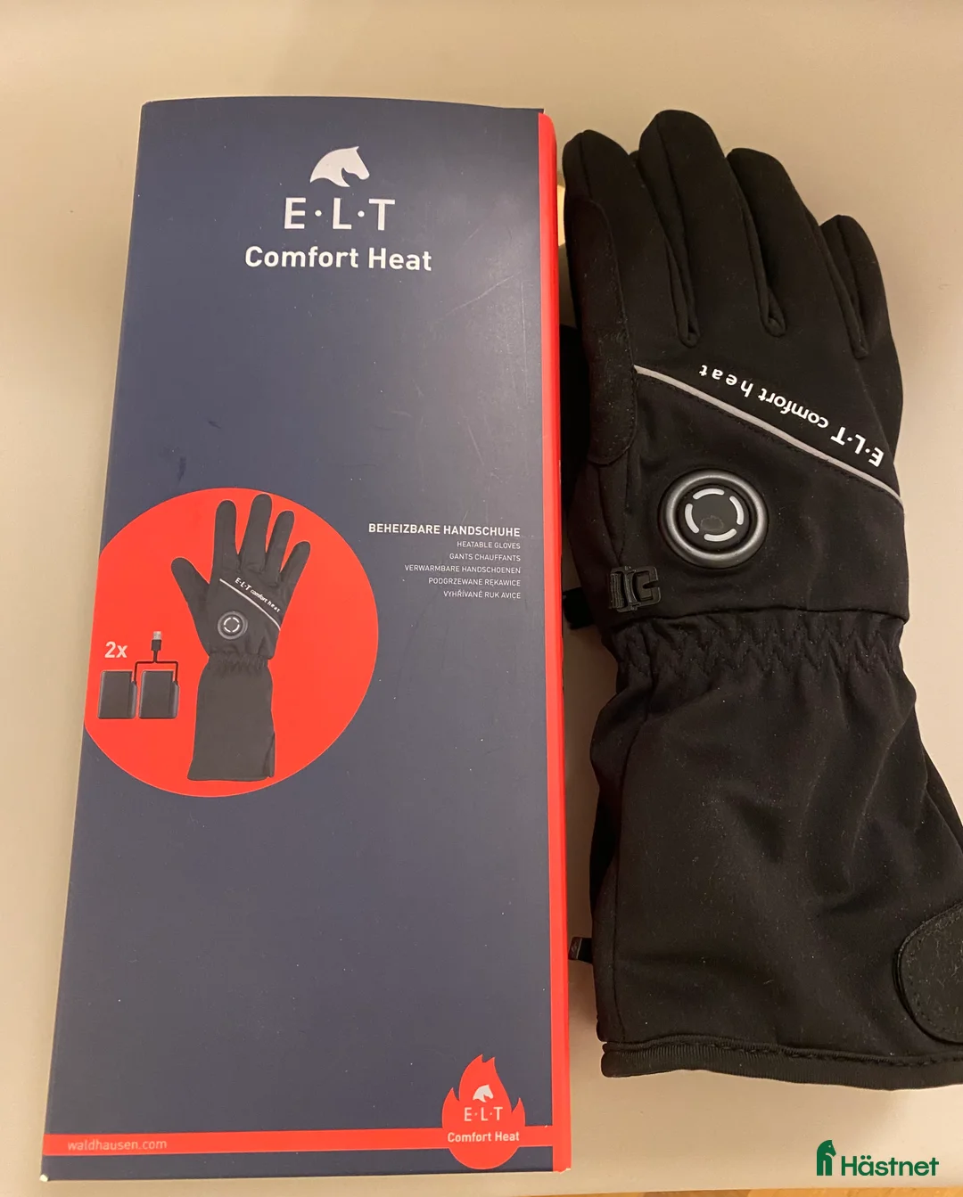 Övrigt Ridkläder ryttarutrustning till salu: E.L.T Comfort Heat Gloves strl M - Annons 4