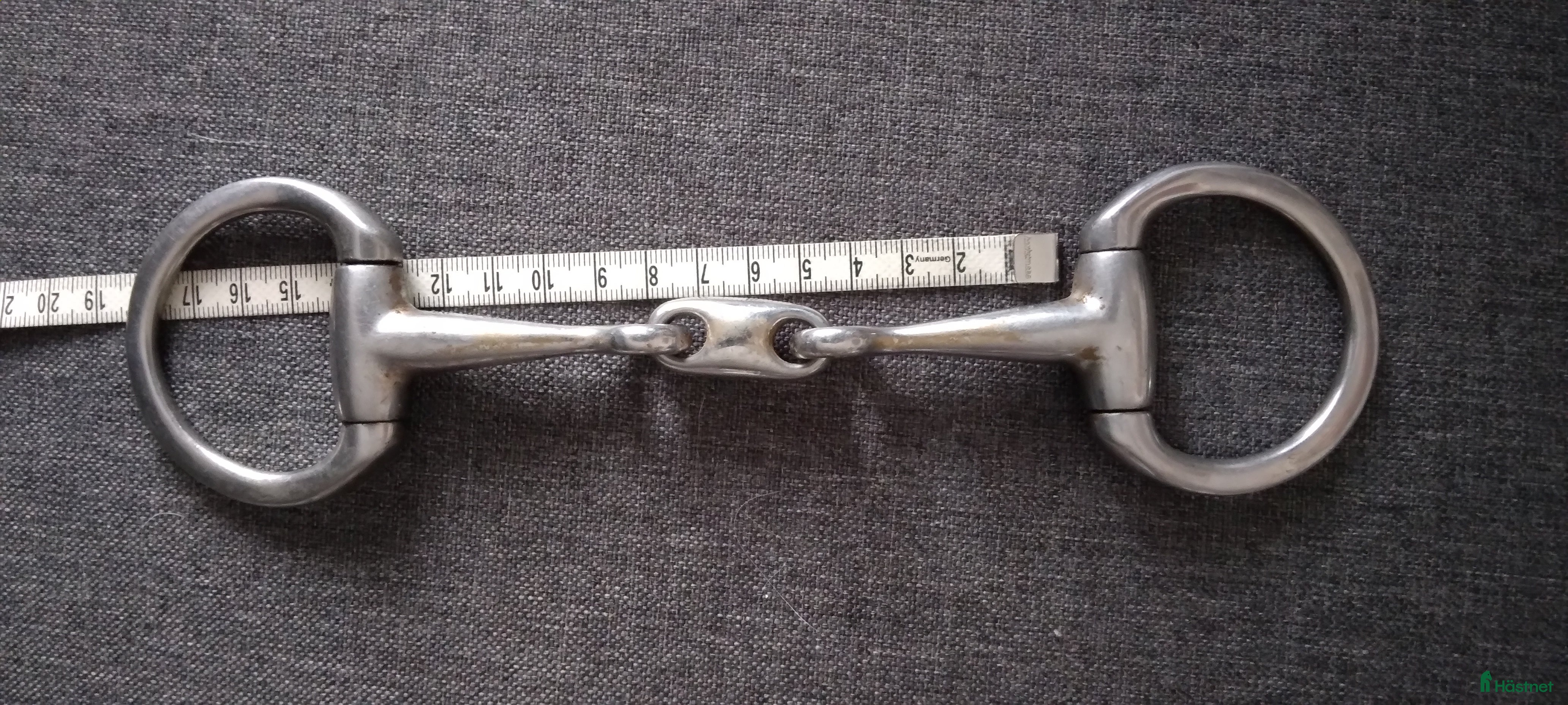 Bett hästutrustning Globus tredelad bridong, fast ring, 125mm  i Norrtälje - Annons 20