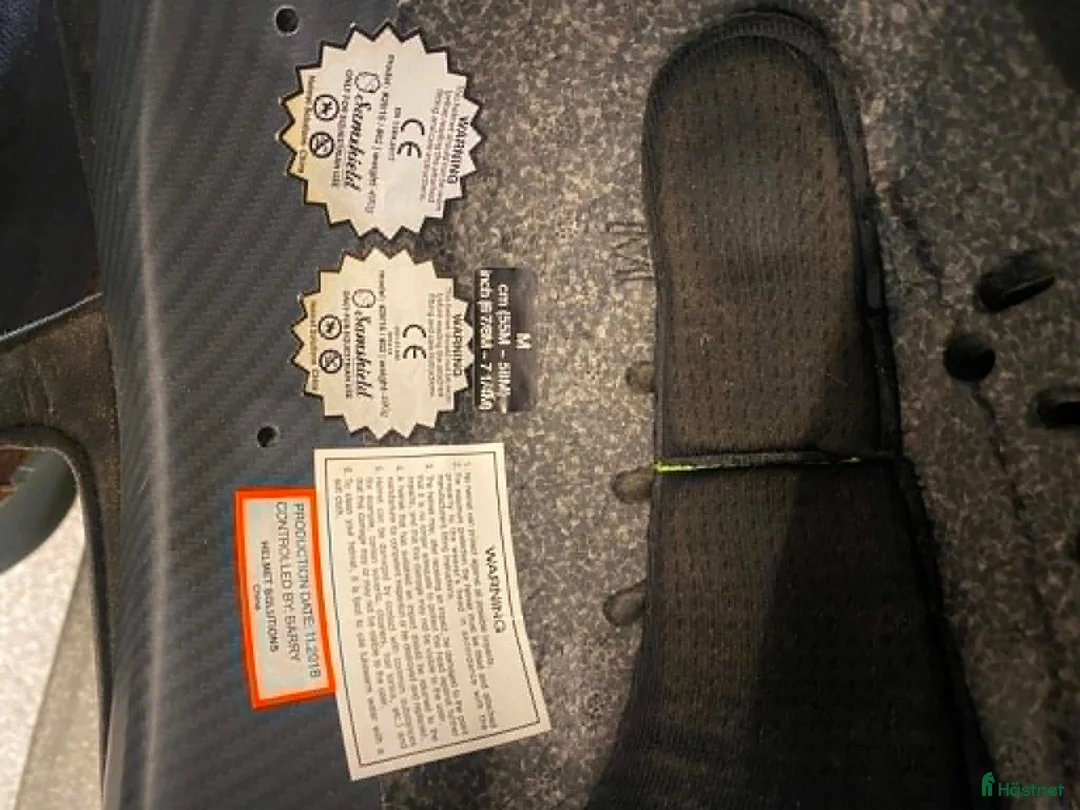 Hjälmar ryttarutrustning till salu: Samshield hjälm Leather top (inkl.hjälmväska+påse) - Annons 10