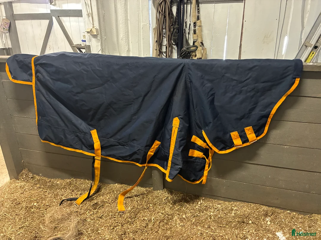 Täcken hästutrustning till salu: 350 g täcke med hals  i Hindås - Annons 1