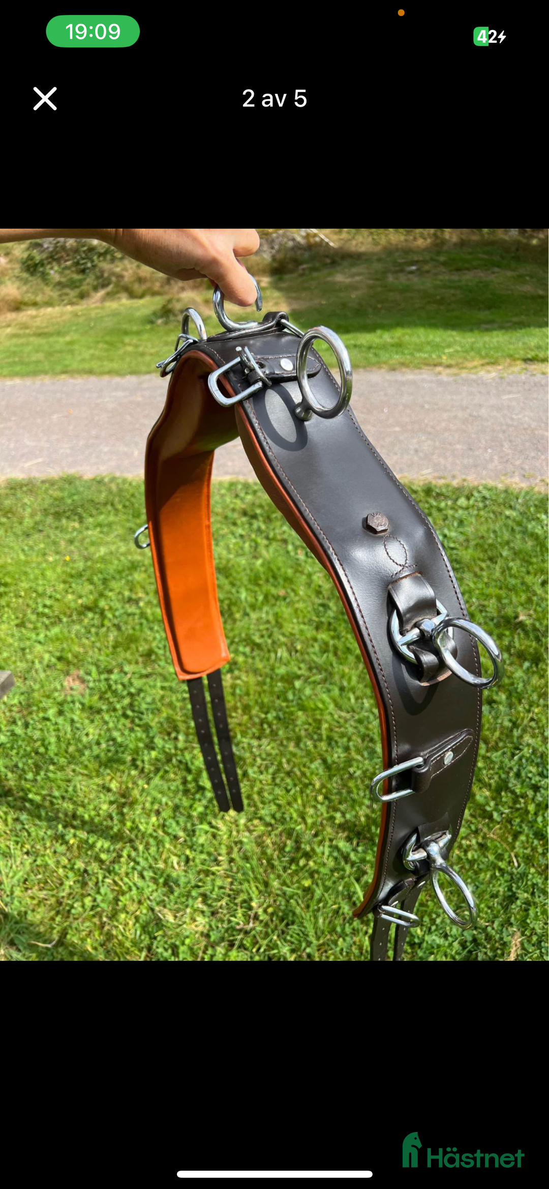 Övrig Hästutrustning hästutrustning till salu: Tömkörningsgjord Stl full ny skick  i Älvkarleby - Annons 2