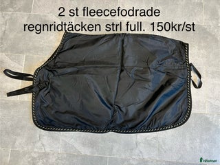 Täcken hästutrustning till salu: Rid-/walkertäcken i Eskilstuna - Annons 24