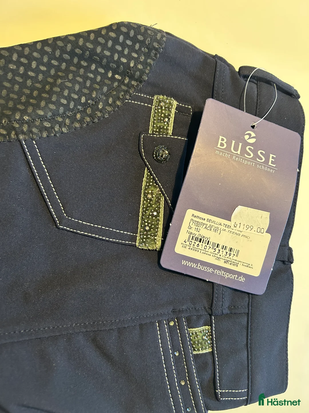 Ridbyxor ryttarutrustning till salu: Oanvända ridbyxor storlek 152 och 164 - Annons 1