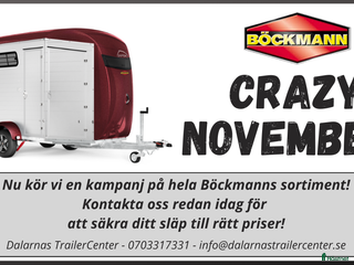 Hästtransporter fordon & transport till salu: Böckmann CRAZY NOVEMBER - Kampanj! i Borlänge - Annons 20