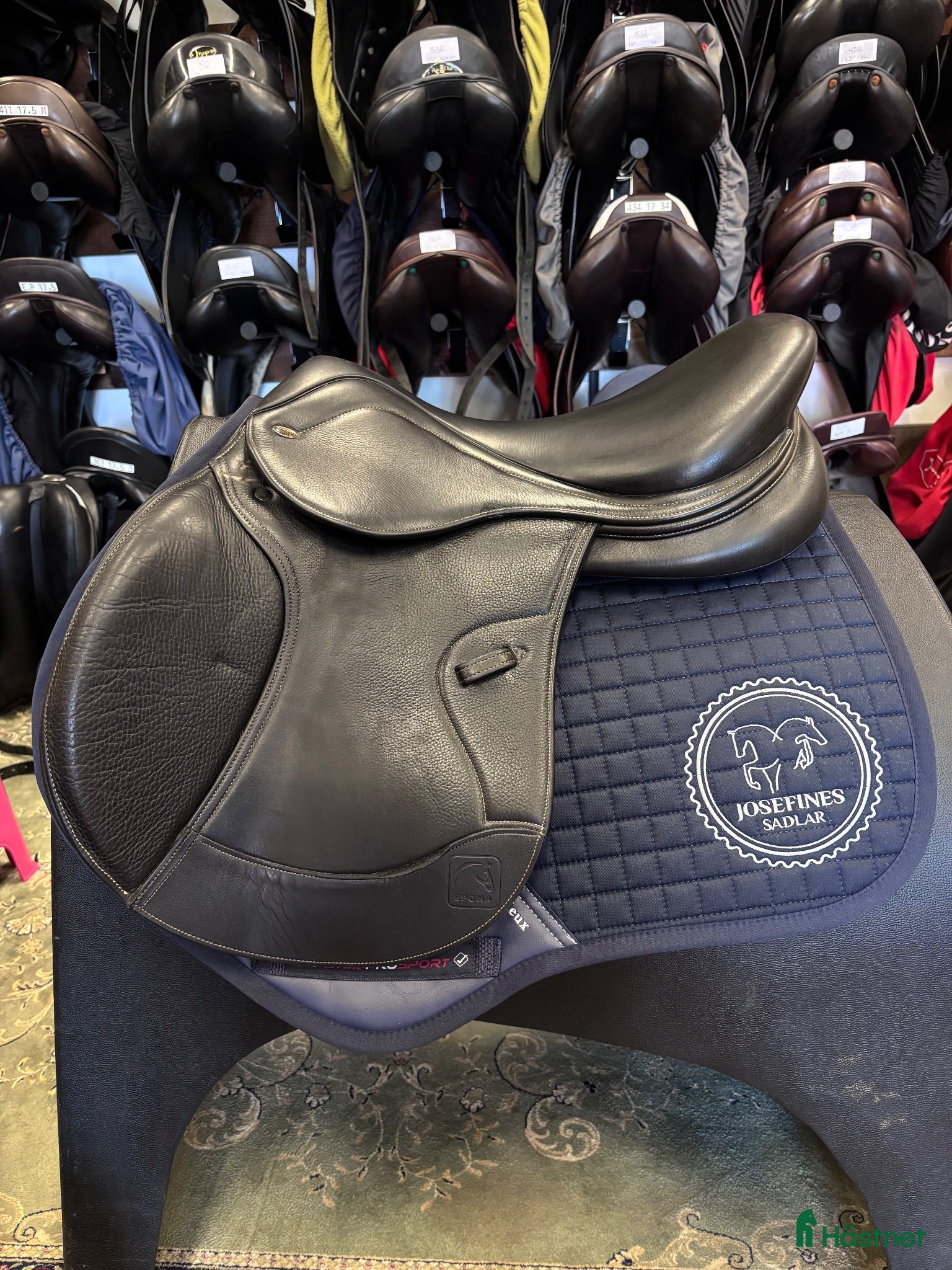 Sadlar hästutrustning Epona 17,5” (538) - Annons 2