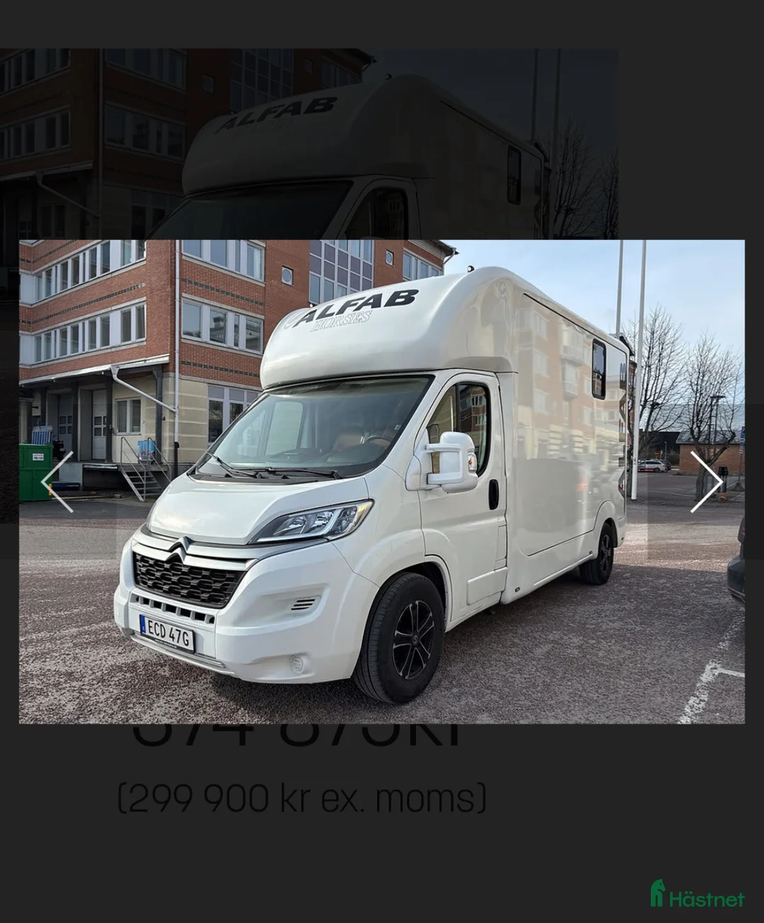 Hästlastbilar  fordon & transport till salu: Hästbil till salu - Annons 1