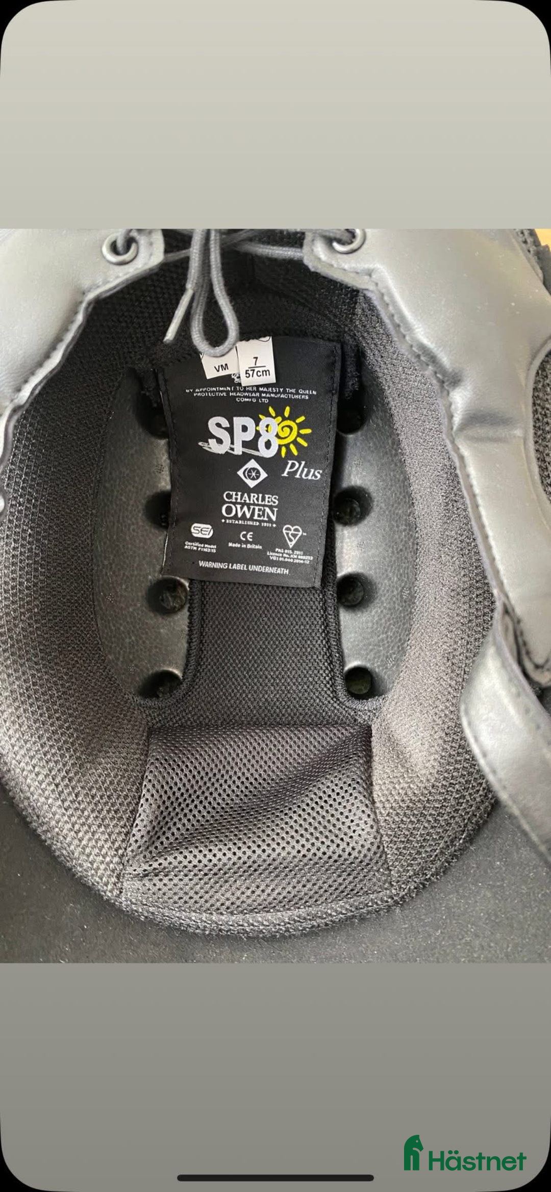 Hjälmar ryttarutrustning till salu: Charles Owen SP8  i Karlstad - Annons 3