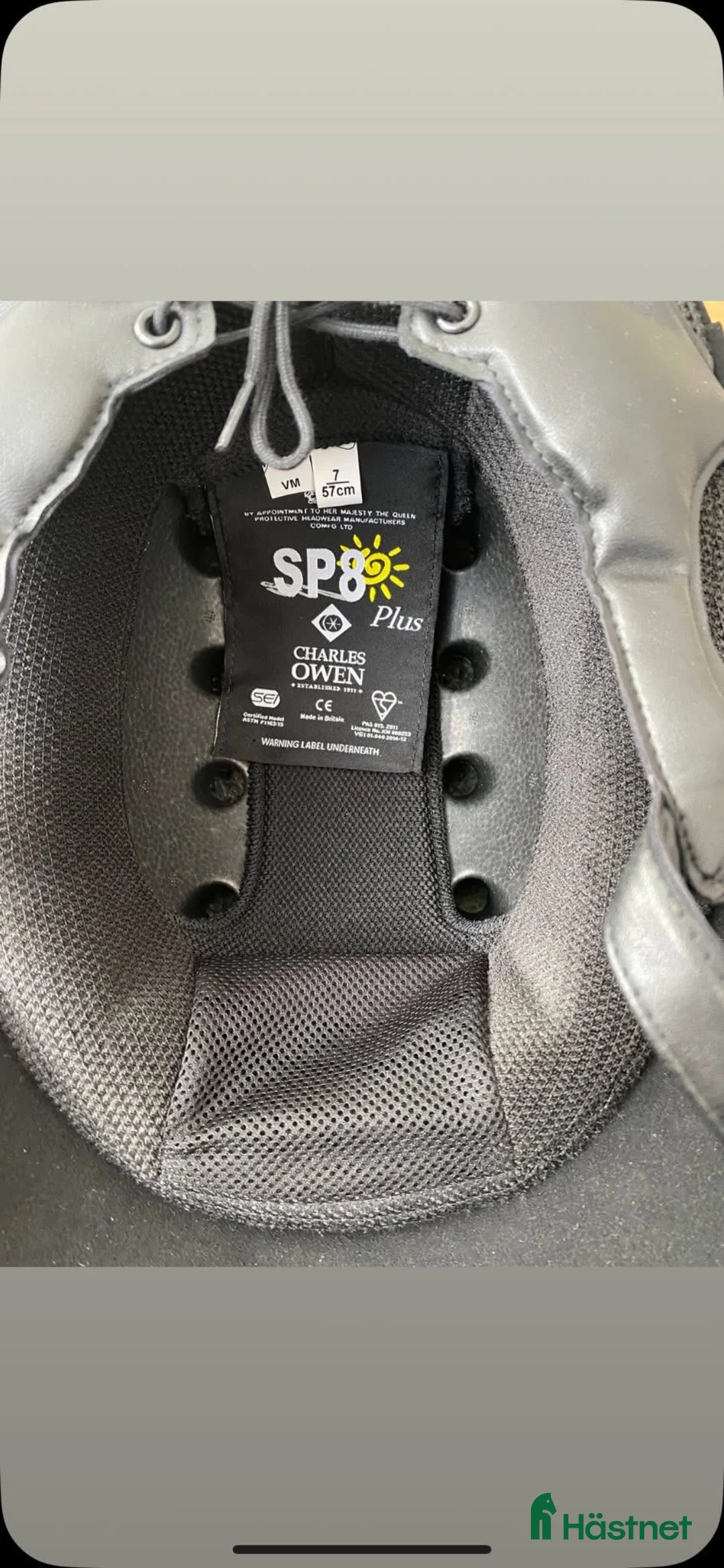 Hjälmar ryttarutrustning till salu: Charles Owen SP8  i Karlstad - Annons 3