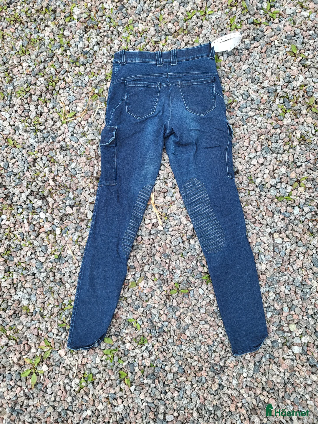 Ridbyxor ryttarutrustning till salu: Equiline Jeansridbyxor strlk IT 38 i Heby - Annons 2