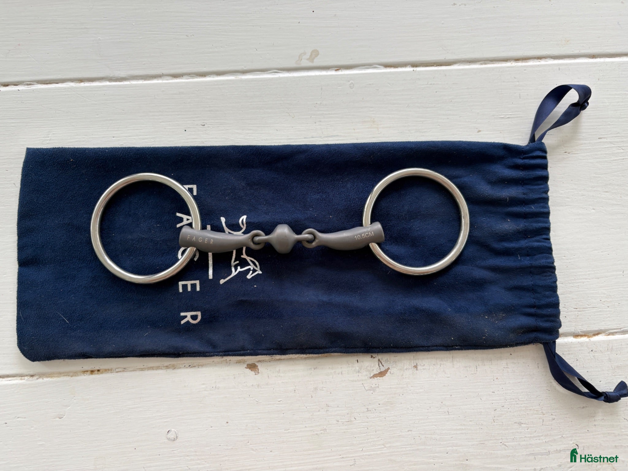 Bett hästutrustning Fager Ginny Titan lösa ringar 10,5 cm - Annons 3