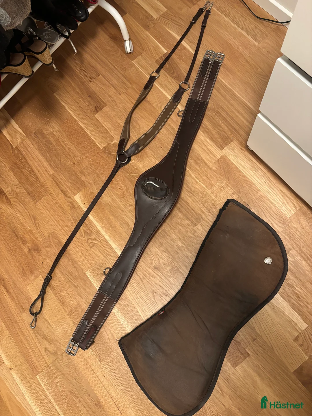 Sadlar hästutrustning till salu: Prestigesadel ogilvypad brösta sadelgjord freejump - Annons 6