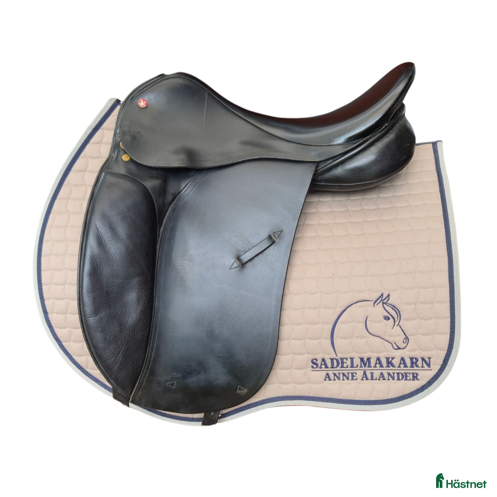Sadlar hästutrustning Jeffries Falcon dressyr 18" - Annons 14