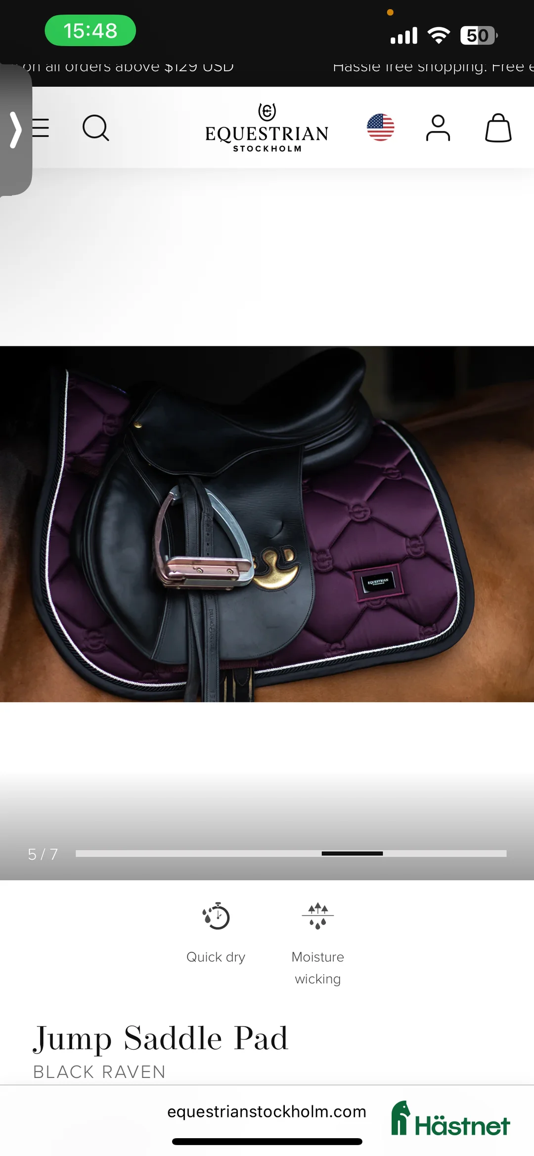 Schabrak & Vojlockar hästutrustning till salu: Säljer matchande sett!!! i Hyssna - Annons 3