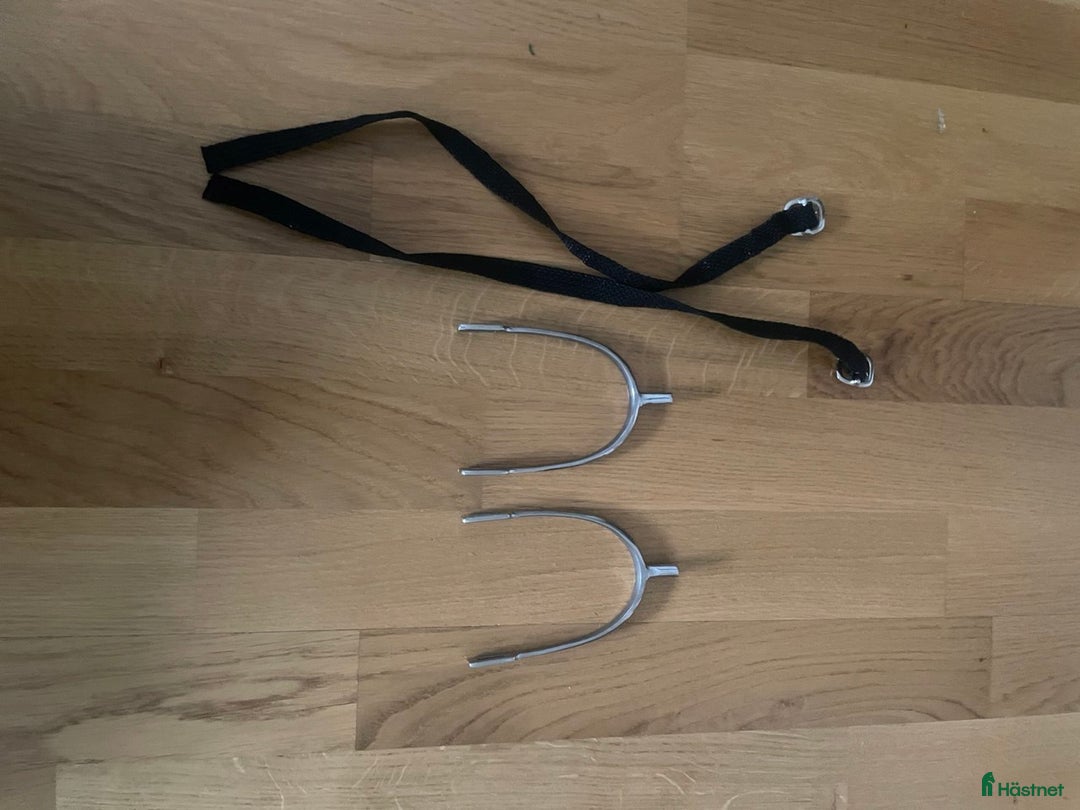 Övrig Ryttarutrustning ryttarutrustning till salu: Sporrar + sporrrämmar  i Örebro - Annons 1