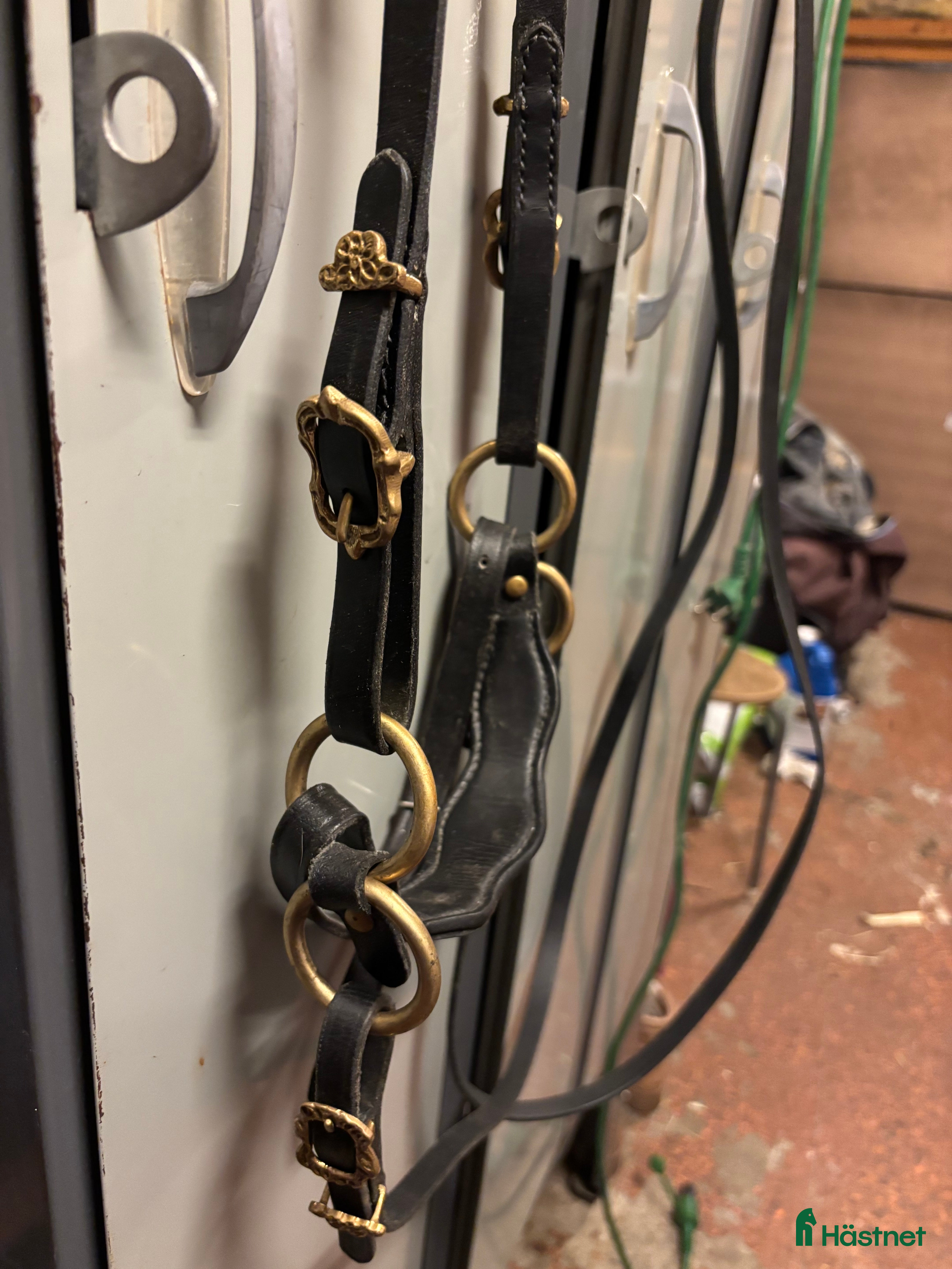 Träns hästutrustning till salu: Akademiskt träns med tyglar & sidepull FULL i Storuman - Annons 2