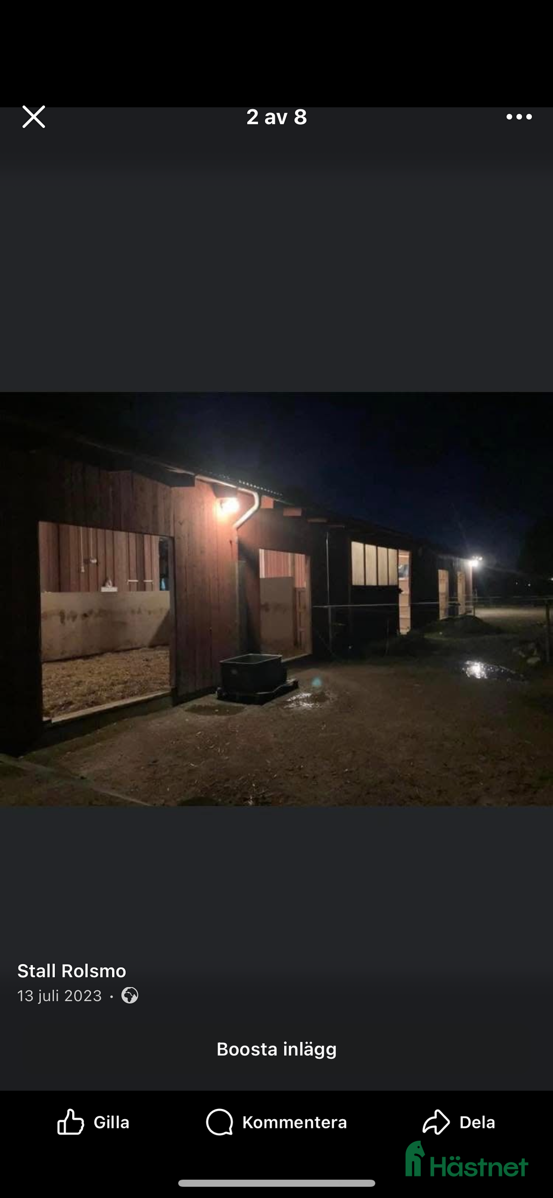  stallplats finnes: Lösdriftsplatser finnes  i Linneryd - Annons 8