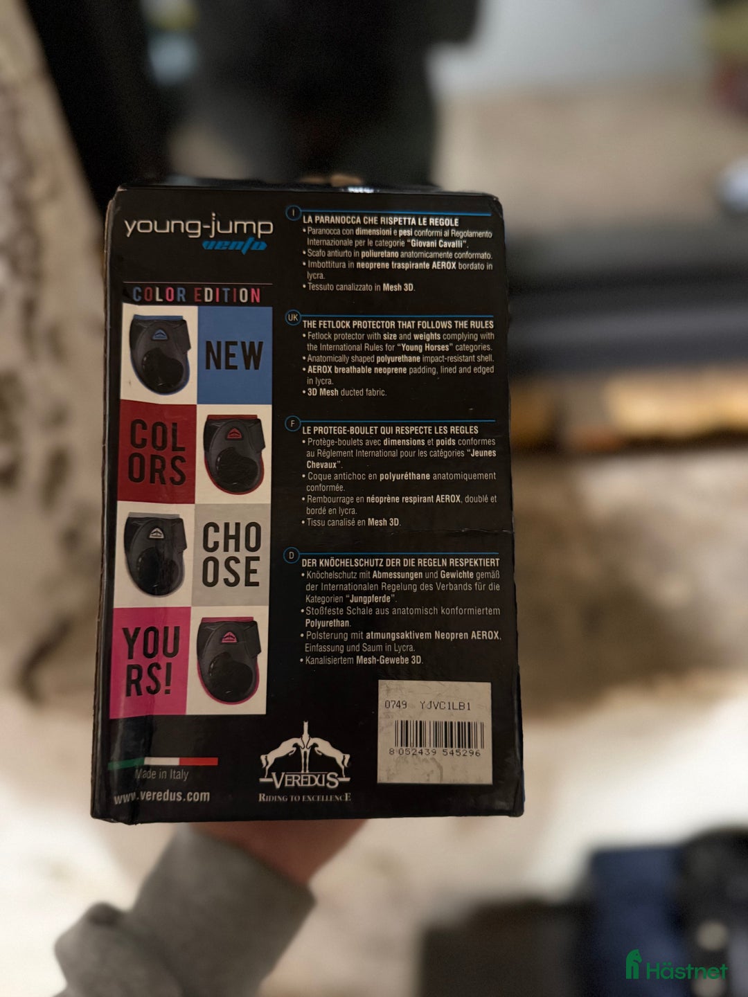 Benskydd hästutrustning till salu: veredus benskydd blå Sålda❌ i Tierp - Annons 5