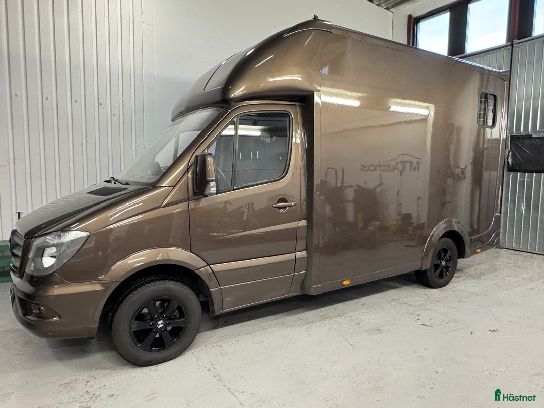 Hästlastbilar  fordon & transport till salu: Nybyggd Hästlastbil på Mercedes Sprinter 316 CDi i Partille - Annons 14
