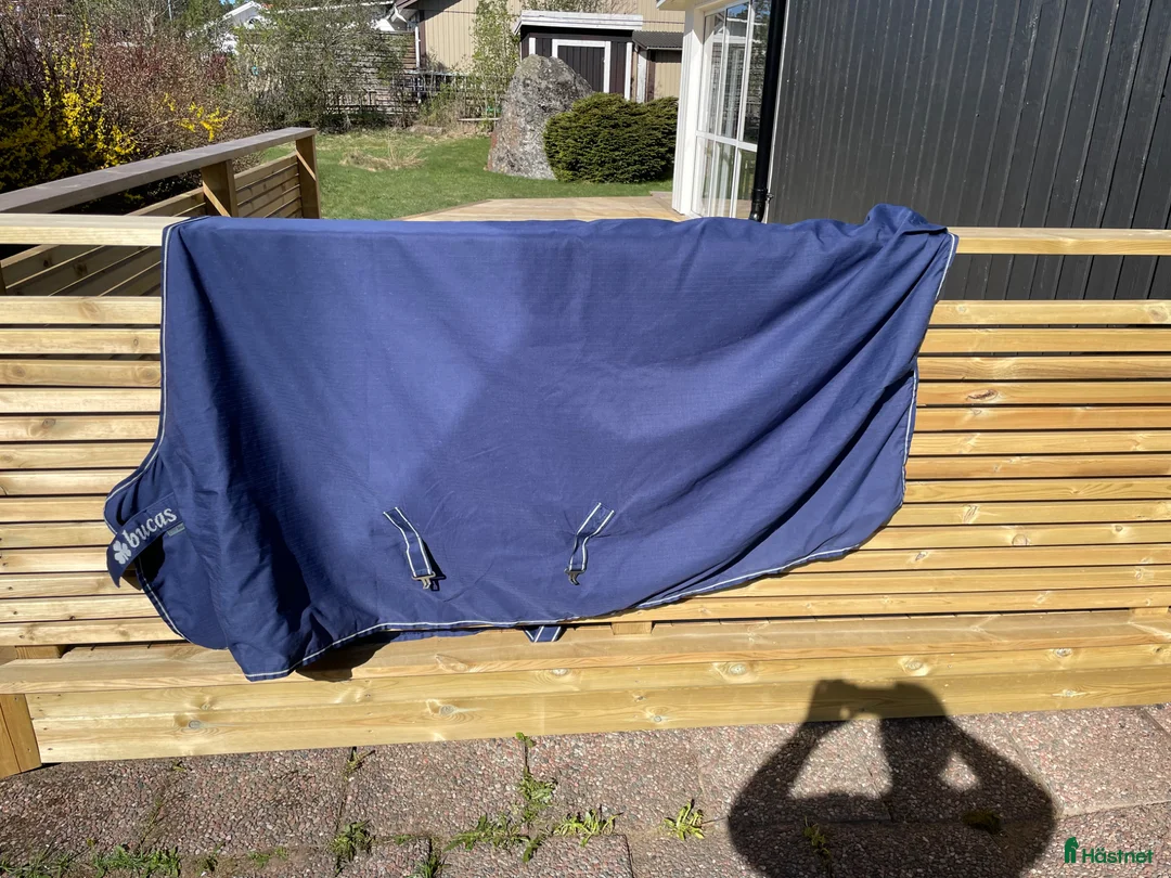 Täcken hästutrustning till salu: Bucas stalltäcke 50 gram - Annons 1