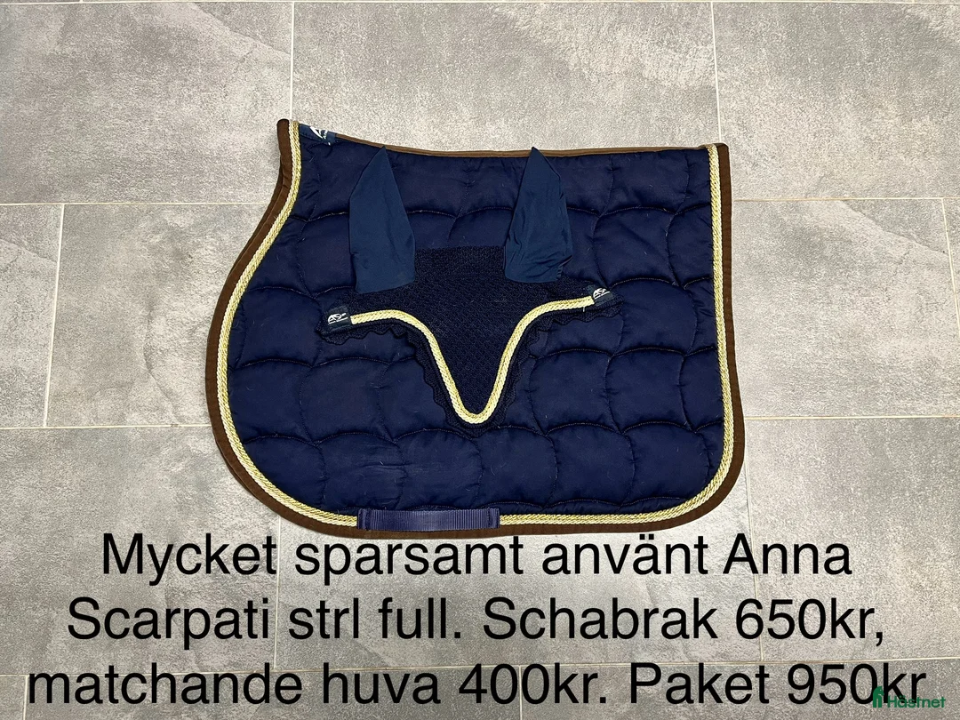 Schabrak & Vojlockar hästutrustning till salu: Schabrak och huvor i Eskilstuna - Annons 2