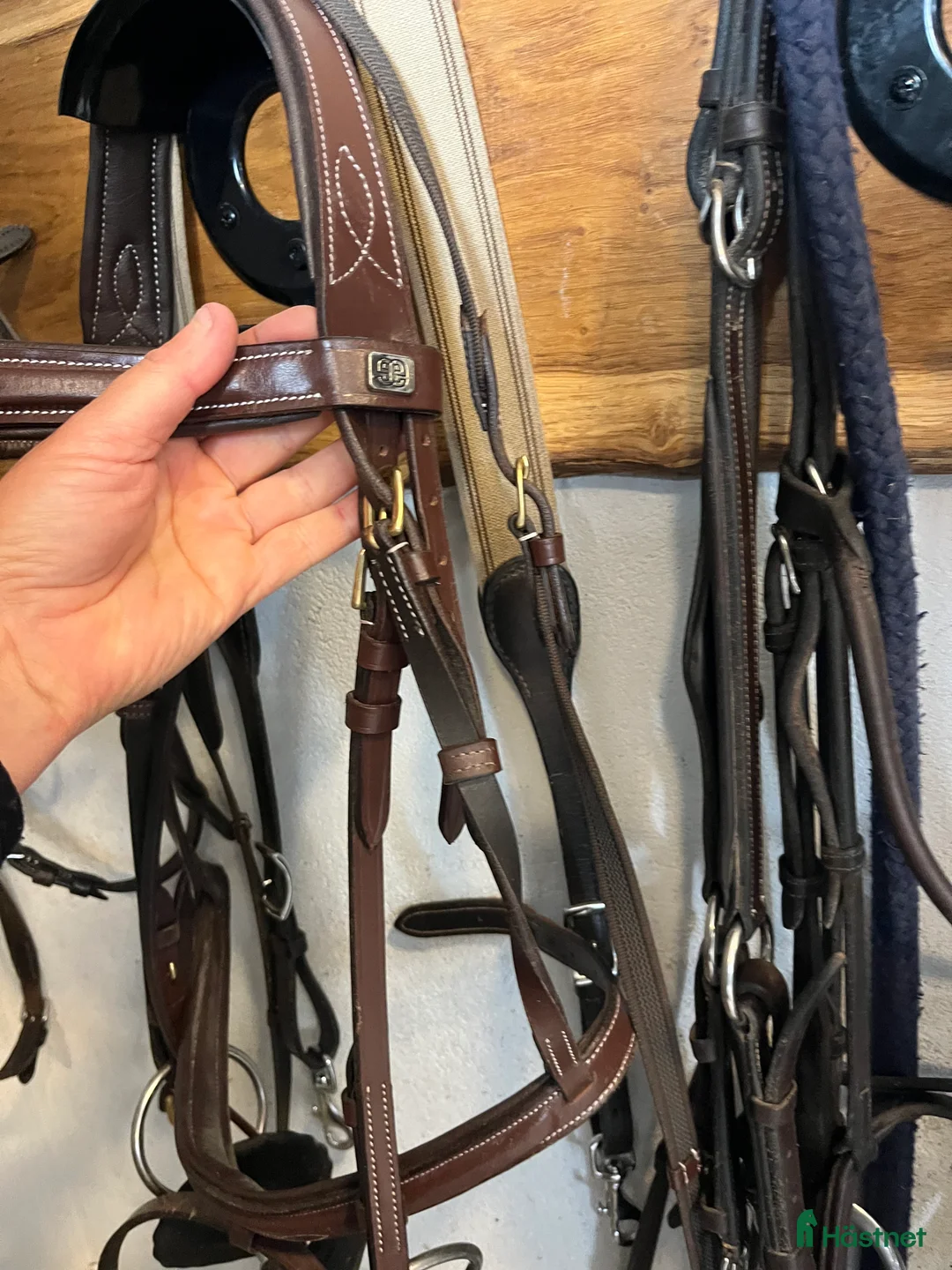 Träns hästutrustning till salu: Helt nytt brunt träna i Degeberga - Annons 2