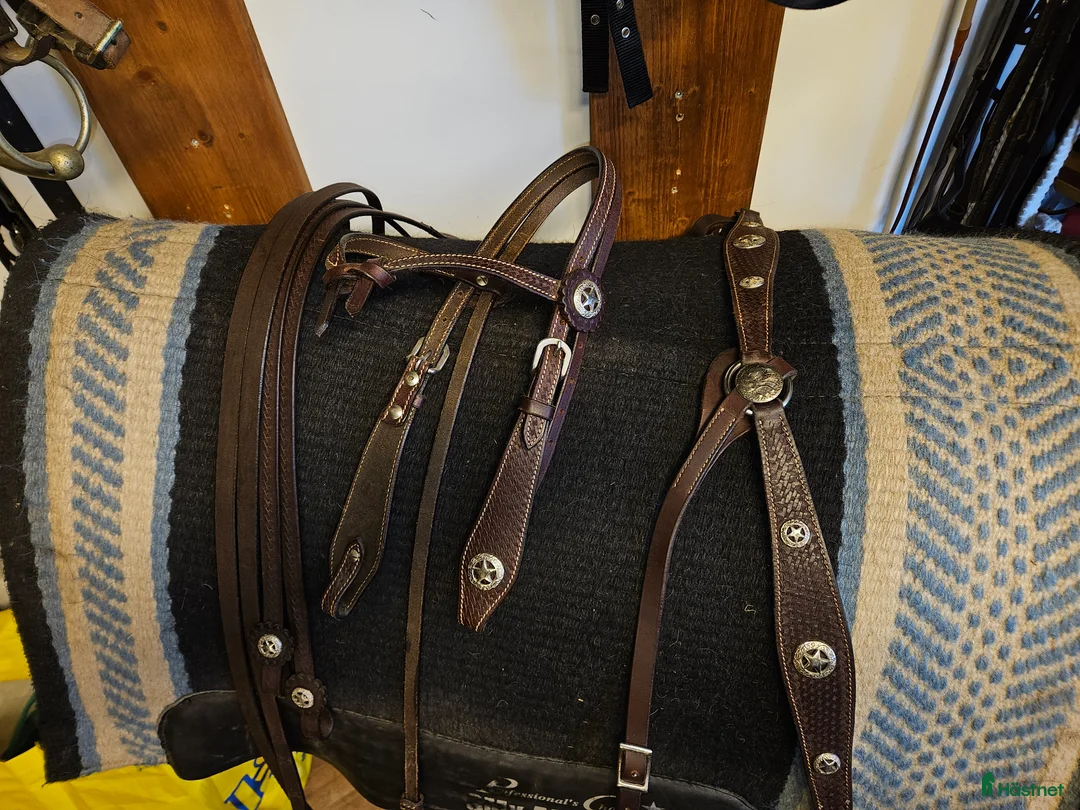 Träns hästutrustning till salu: Westernsett och sidepull  i Munka-ljungby - Annons 2