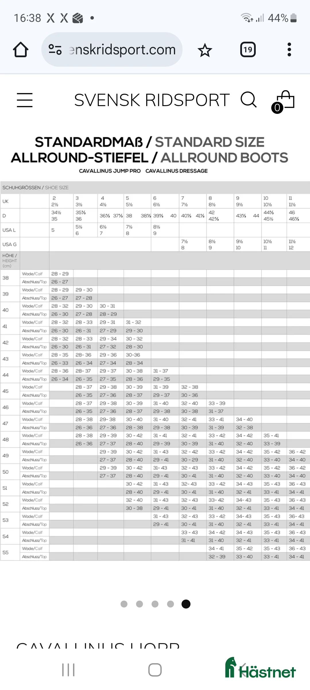 Ridstövlar ryttarutrustning till salu: Oanvända Cavallo Linus hoppstövlar - strl 38 i Norrköping - Annons 7