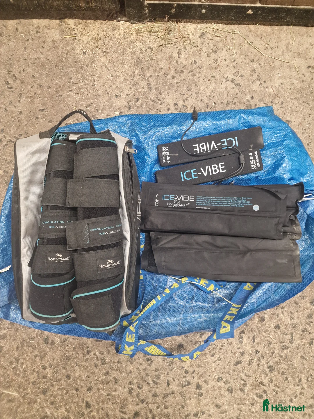 Benskydd hästutrustning till salu: Ice-vibe från Horseware srl XL - Annons 1
