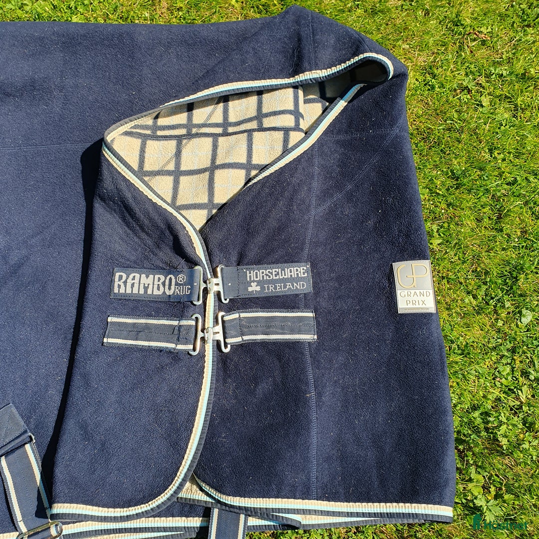 Täcken hästutrustning till salu: Rambo deluxe fleece 5.6/115cm i Tranås - Bild 5