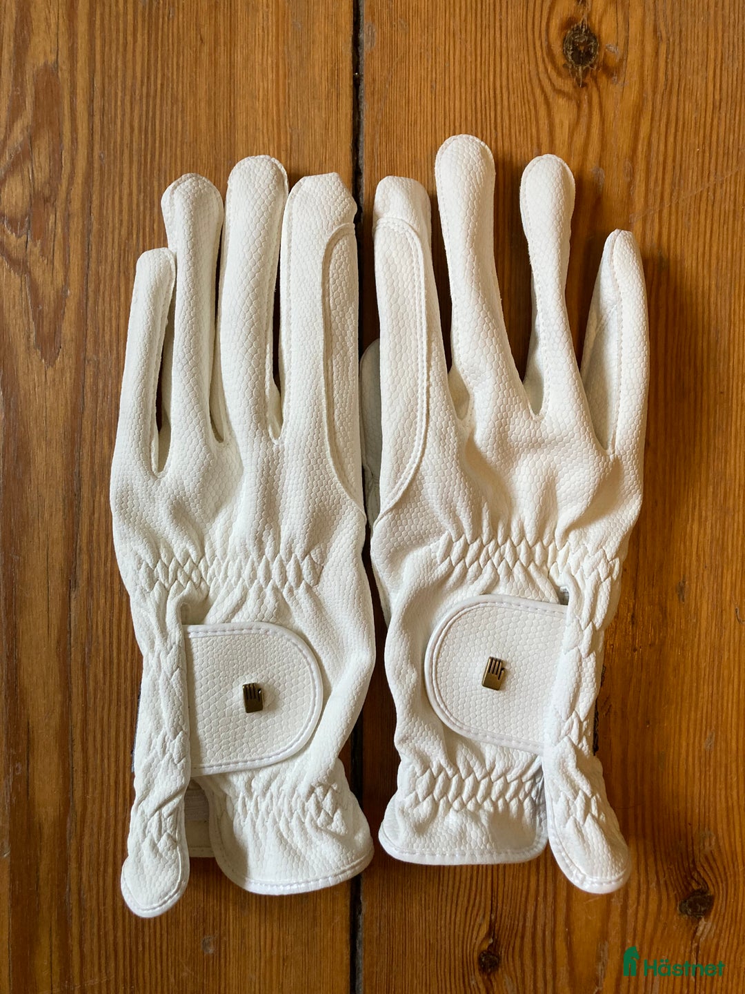 Övrigt Ridkläder ryttarutrustning till salu: Roeckl Grip vita handskar strl 9,5 i Arvika - Annons 1