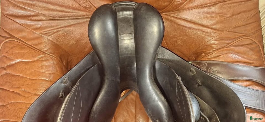 Sadlar hästutrustning till salu: Prestige pony hoppsadel 15 tum 34 i vidd i Söderåkra - Annons 4