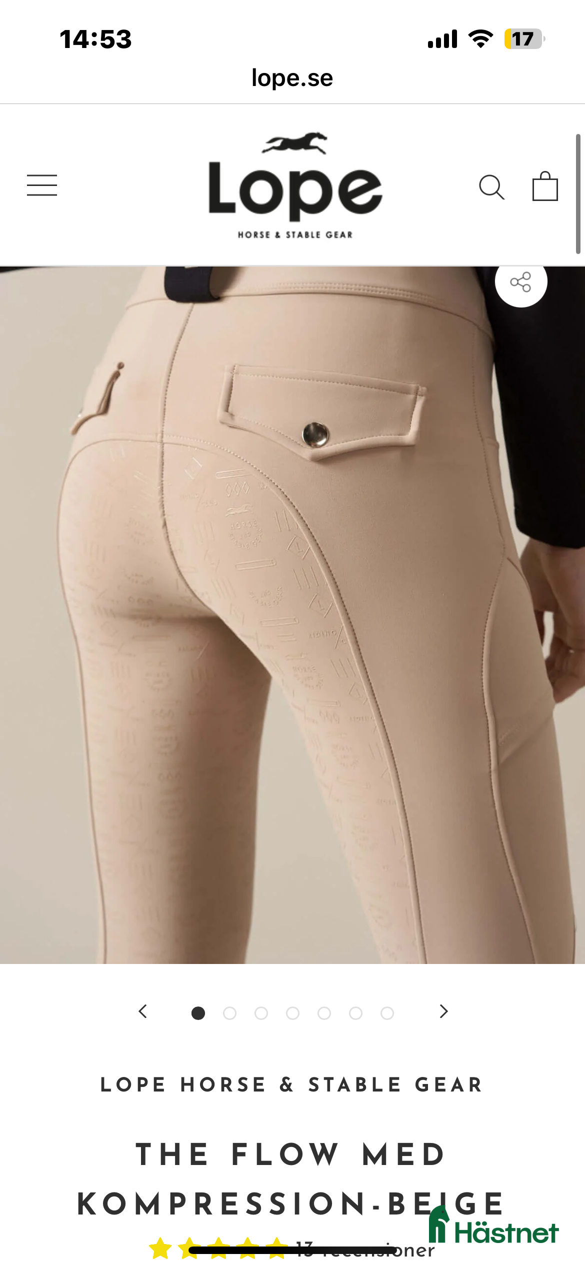 Ridbyxor ryttarutrustning till salu: Lope The Flow i Landvetter - Annons 3