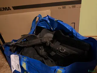 Övrig Travutrustning trav till salu: IKEA-påse med utrustning+3 nya grimmor till mini i Linghem - Annons 11