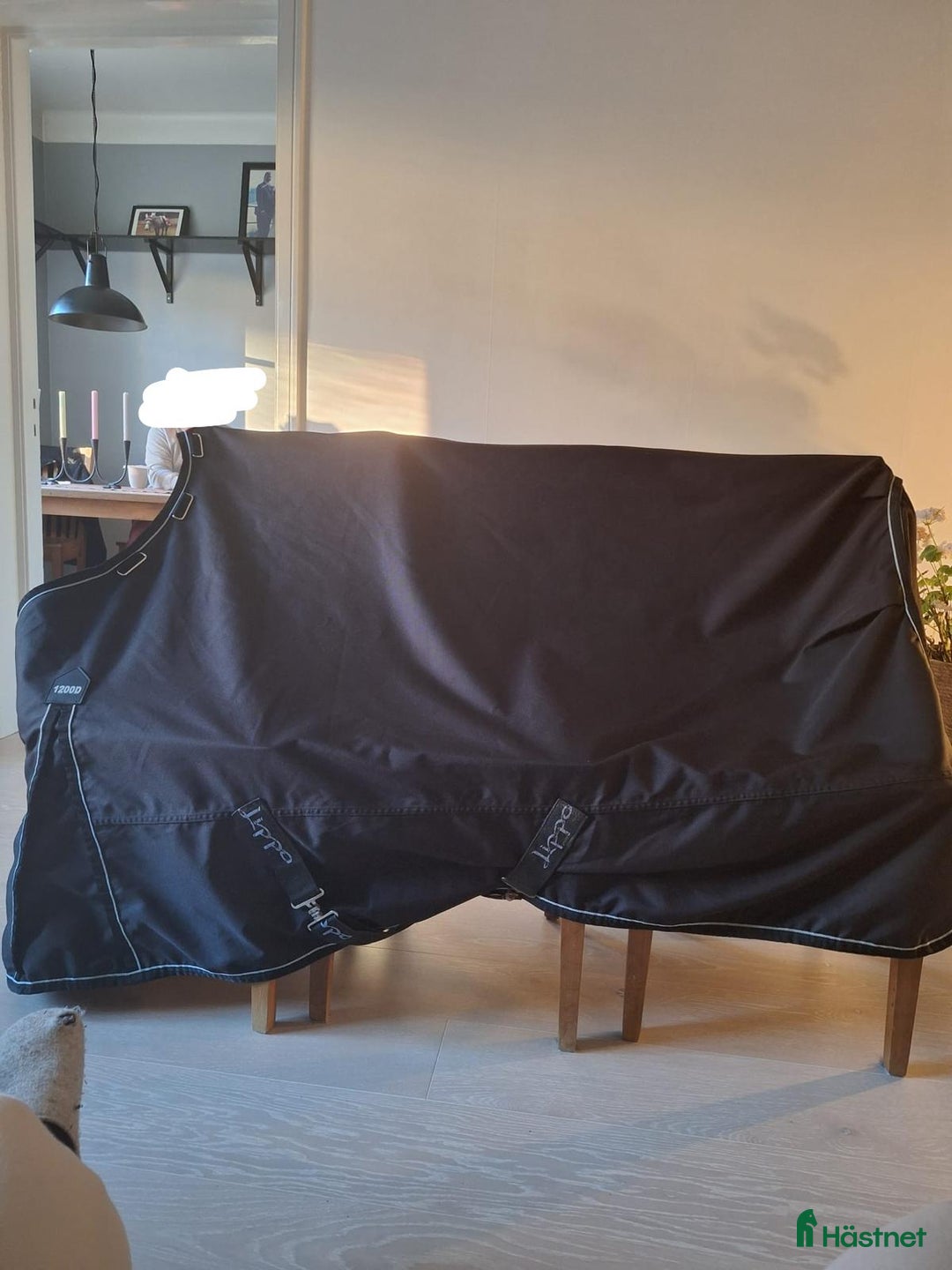 Täcken hästutrustning till salu:  Lippo Supreme Plus Svart i strl 140 0gram 1200Den i Drottningholm - Annons 3