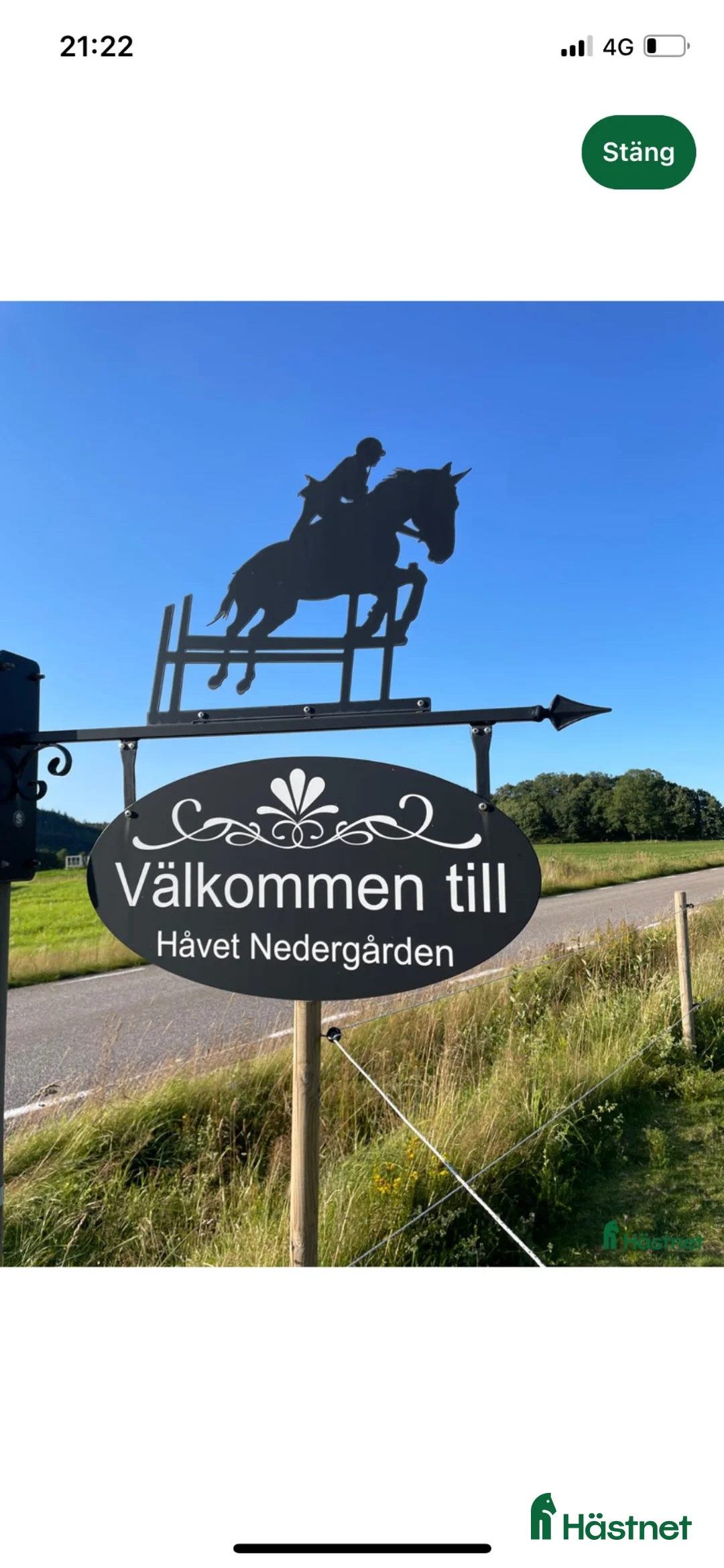  stallplats finnes: Ledig boxplats - Annons 1