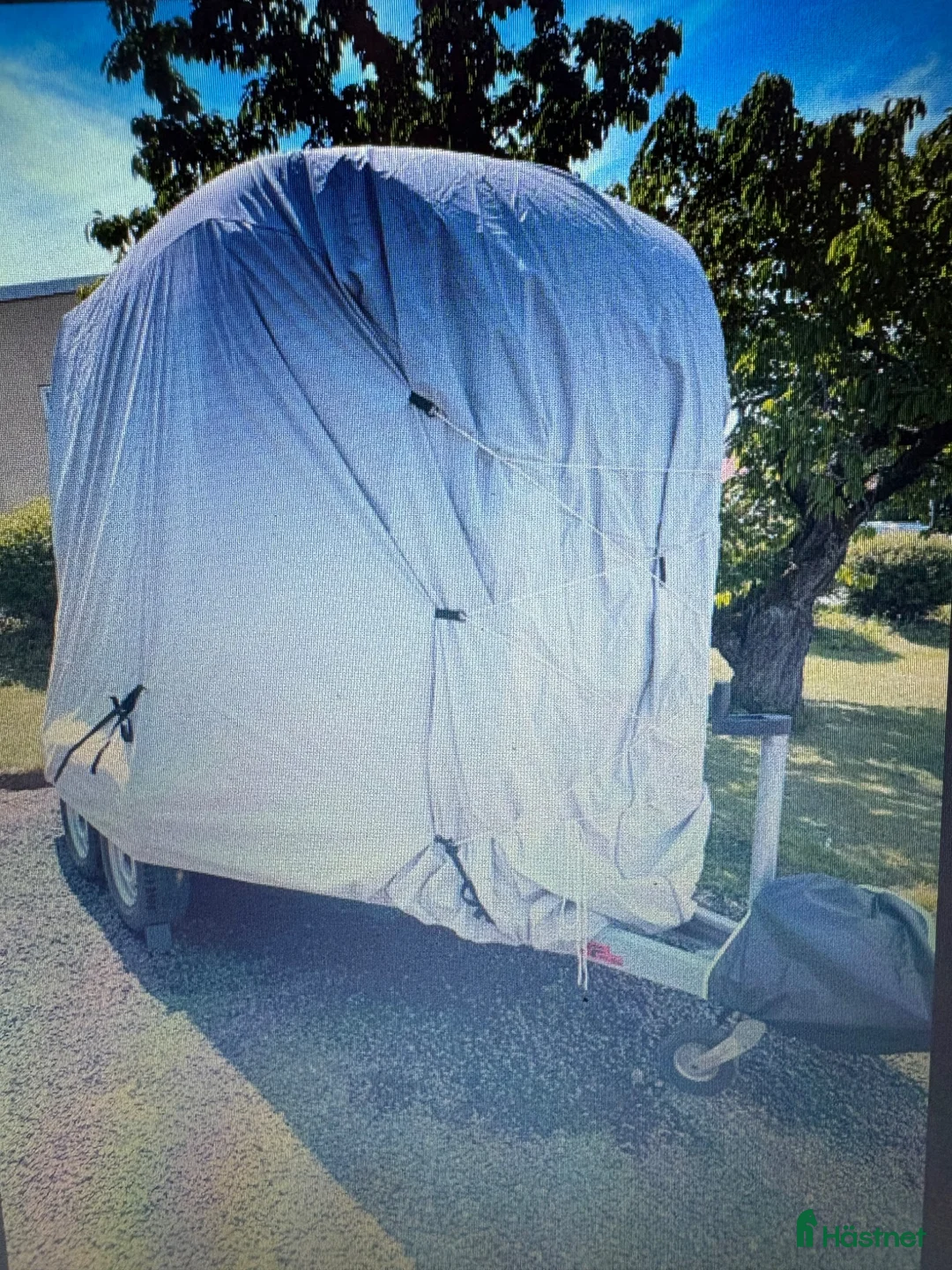 Övrig utrustning övrig utrustning till salu: Överdrag hästtransport  - Annons 1
