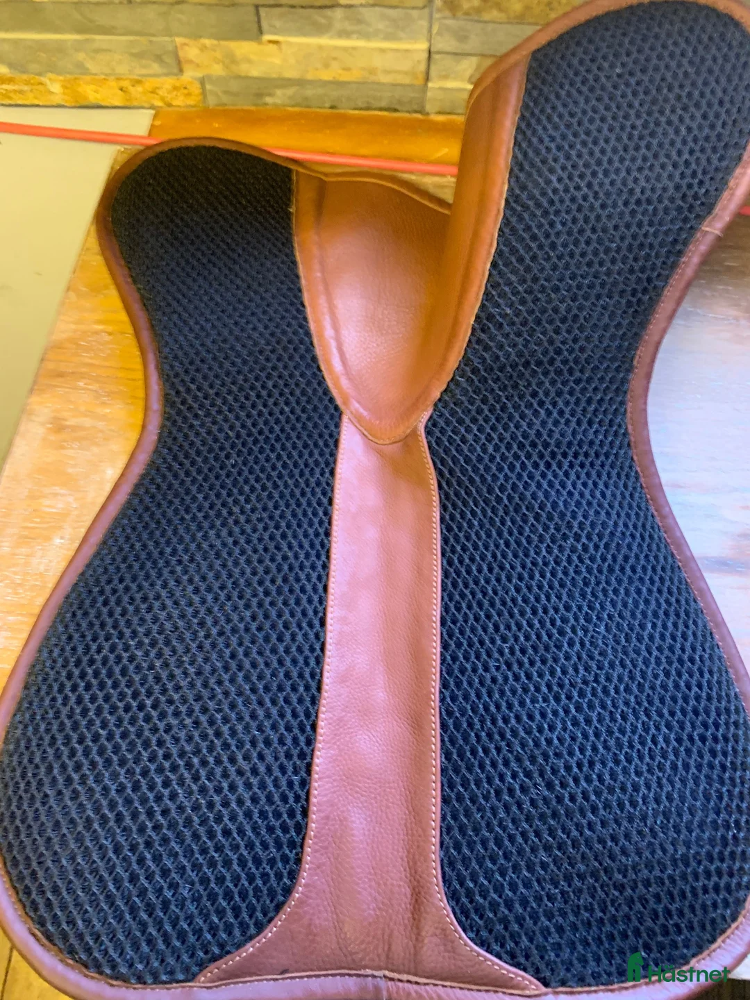 Sadeltillbehör hästutrustning till salu: Antarès Sellier Adjust Pad – Full – marinblå/brun - Annons 7