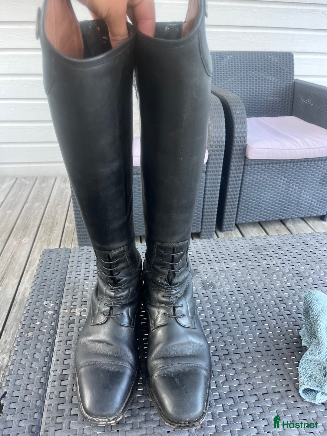 Ridstövlar ryttarutrustning till salu: De Niro Roberto hoppstövlar  i Asarum - Annons 2