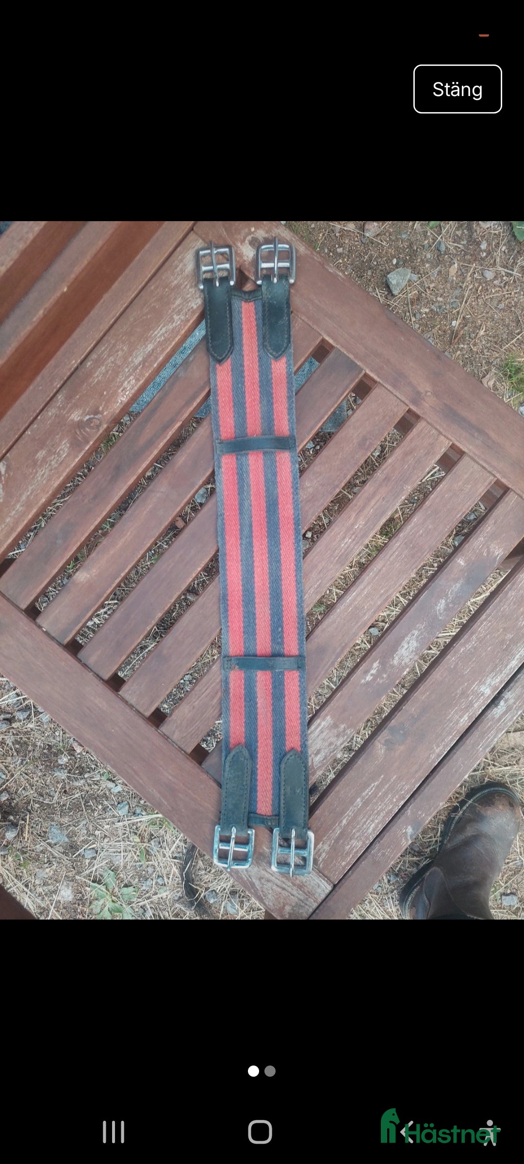 Sadeltillbehör hästutrustning till salu: Sadelgjord 55 cm i Gnesta - Annons 2