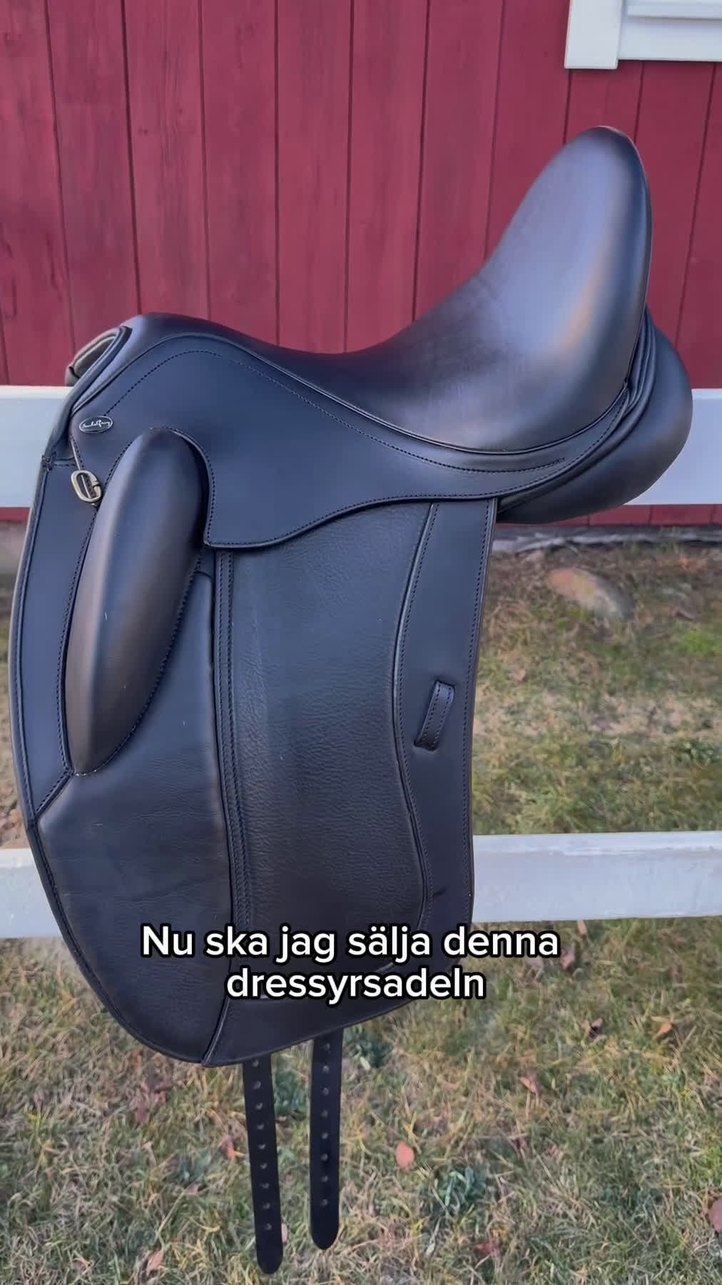 Sadlar hästutrustning till salu: Dressyrsadel med UG-system - alla bomvidder ingår i Gällstad - Video 1