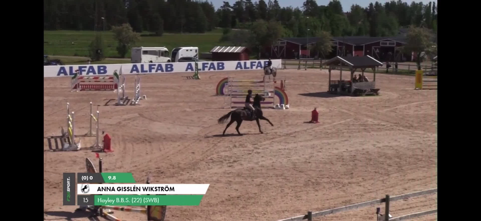 Hoppning hästar till salu: Välriden energisk häst  i Mockfjärd - Video 1