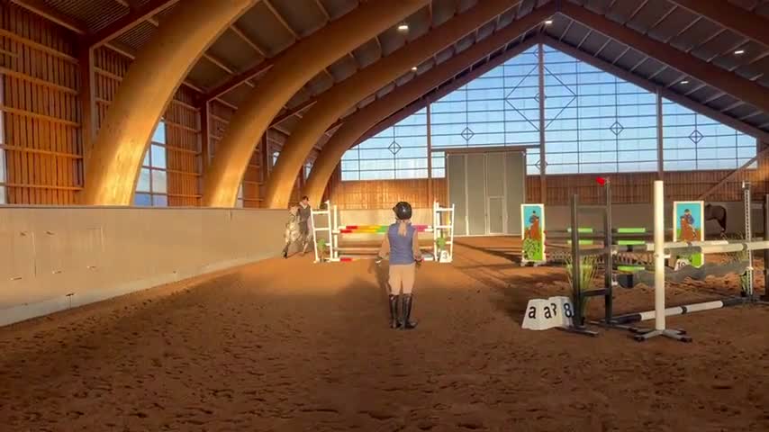 Hoppning hästar till salu: C ponny - Video 2