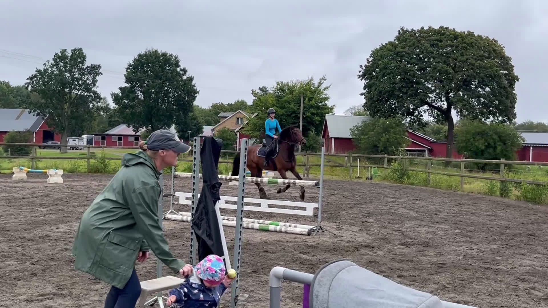 Hoppning hästar till salu: Rolig hobbyhäst inklusive ny sadel  i Bolmsö - Video 5