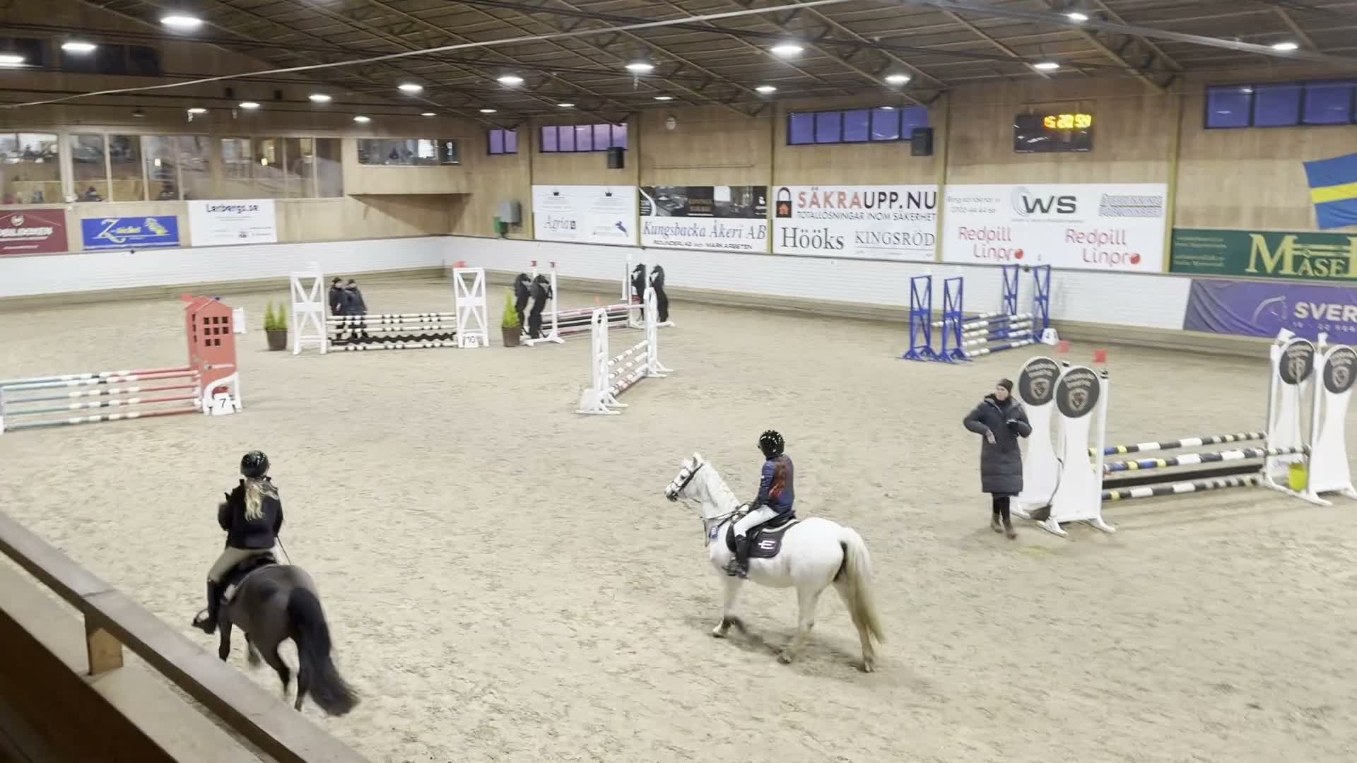 Hoppning hästar till salu: Kul tävlingskompis - Pigg och otittig B-ponny  - Video 2