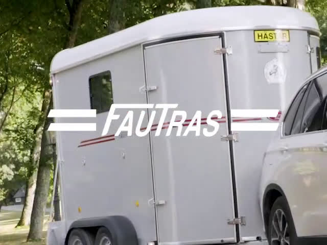Hästtransporter  fordon & transport till salu: Diagonallastad Fautras Oblic+2 för 2 hästar i Kvicksund - Video 3