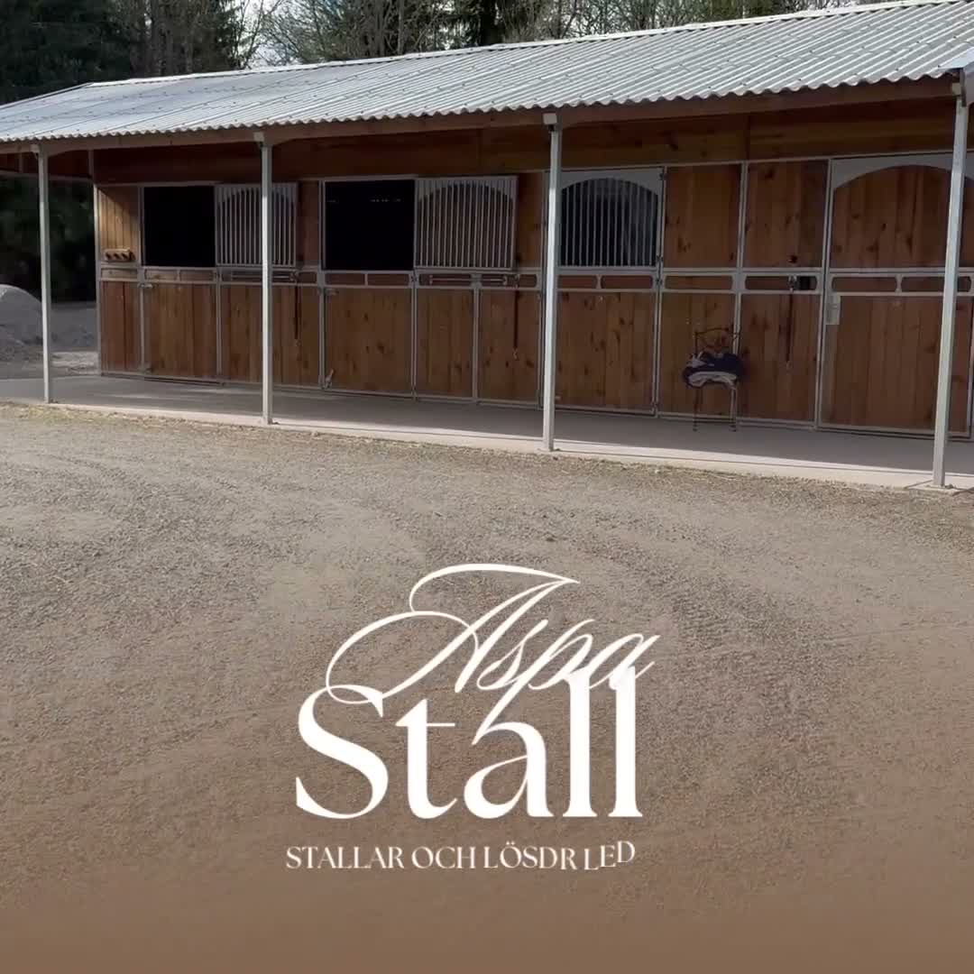  stallplats finnes: Stall uthyres  - Video 1