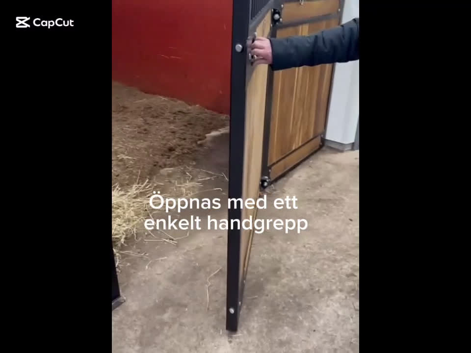 Stallinredning, stängsel & gård övrig utrustning till salu: Stallinredning i hög kvalité  - Video 1