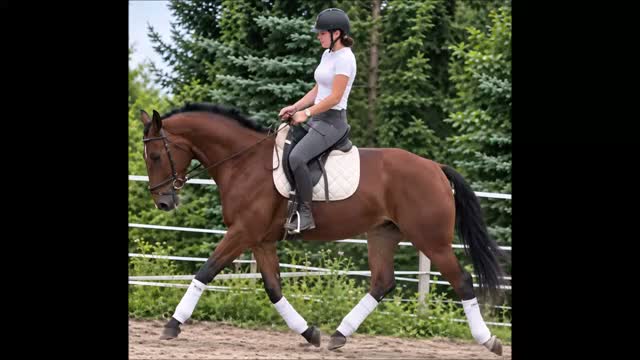 Allround hästar till salu: Top Silesian Model-movement and quality  - Video 1